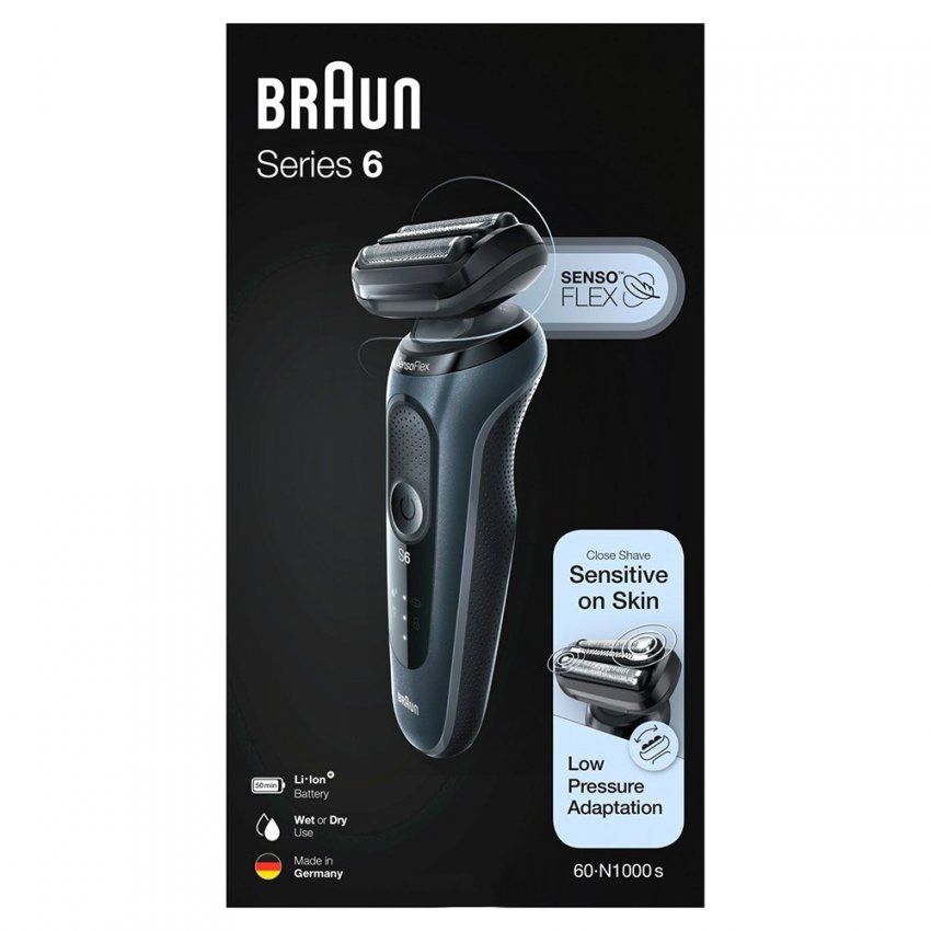 braun afeitadora series 6 60 n1000s